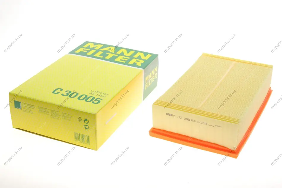 Фільтр повітряний Skoda Octavia/VW Golf/Passat/Touran 1.6TDI/1.8TSI/2.0TDI 13-/Ford Connect 2.0 22- -FILTER C 30 005 MANN C-30-005 (фото 1)