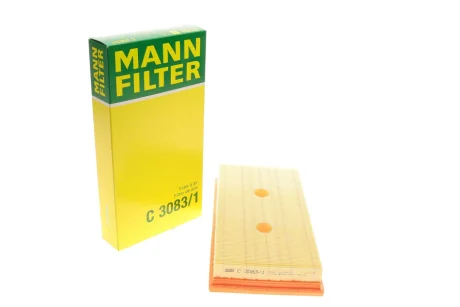 Фільтр повітряний Audi A3/Skoda Octavia/VW Golf/Jetta/Passat/Touran 1.6FSI 03-08/Eos 1.6FSI 06-08 -FILTER C 3083/1 MANN C-3083-1