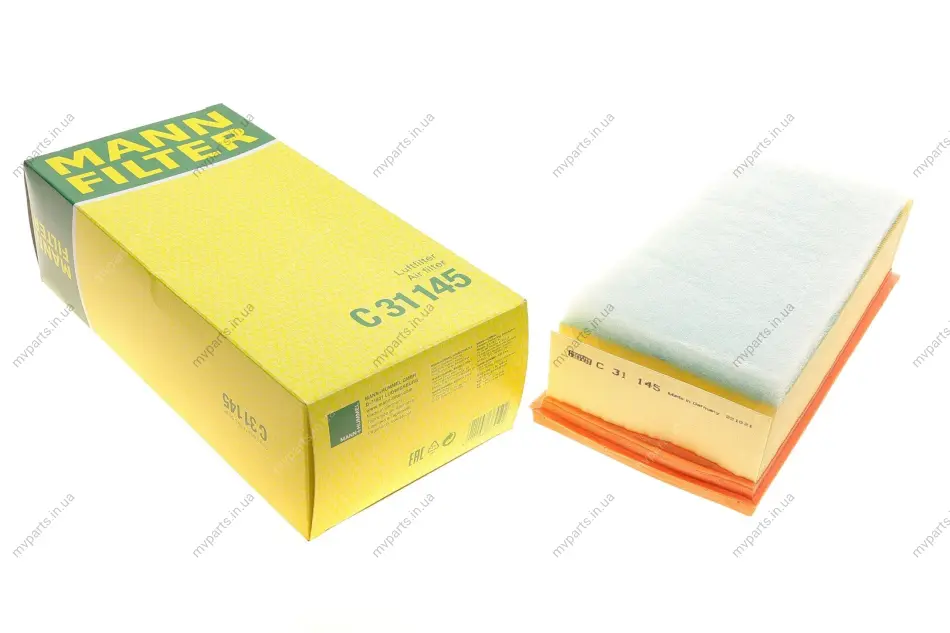 Фільтр повітряний Toyota Avensis/Corolla 2.0-2.2D-4D/2.2D-CAT 05-09 -FILTER C 31 145 MANN C-31-145 (фото 1)