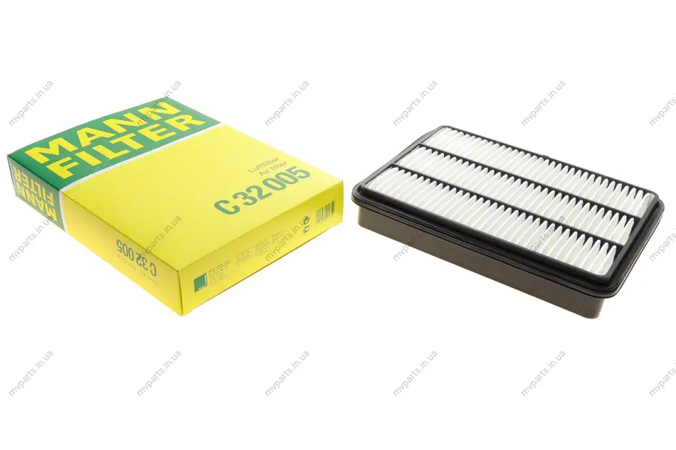Фільтр повітряний Toyota Land Cruiser 2.7/3.0D/D-4D 02-/Land Cruiser Prado 2.7i 16V/3.0D 03- -FILTER C 32 005 MANN C-32-005 (фото 1)