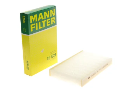 Фільтр салону Nissan Tiida/Pulsar 14-/Juke/Renault Fluence 10- -FILTER CU 1629 MANN CU-1629