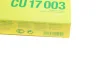 Фільтр салону Daewoo Lanos 97-10 -FILTER CU 17 003 MANN CU-17-003 (фото 4)