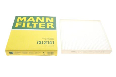 Фільтр салону Citroen C4/Isuzu D-max 12-/Mitsubishi L200/Pajero Sport 15-/Lancer/Outlander 07- -FILTER CU 2141 MANN CU-2141