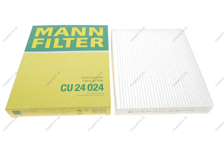 Фільтр салону Hyundai Tucson 15-/ Kia Sportage IV 16- -FILTER CU 24 024 MANN CU-24-024 (фото 1)