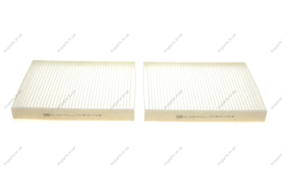 Фільтр салону BMW 5 (E39) 96-04 (к-кт 2 шт.) -FILTER CU 2736-2 MANN CU-2736-2 (фото 1)