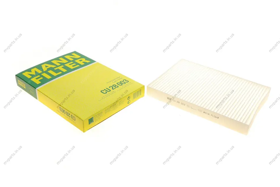Фільтр салону Chrysler 300C/Dodge Charger/Challenger 10- -FILTER CU 28 003 MANN CU-28-003 (фото 1)