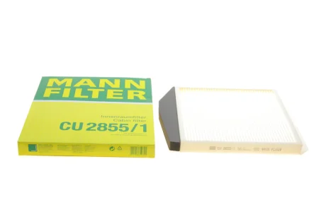 Фільтр салону Volvo S60 00-10/S80 98-06/V70/XC70 00-07/XC90 02-14 -FILTER CU 2855/1 MANN CU-2855-1