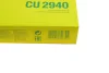 Фільтр салону Citroen C2 03-10/C3 01-/C4/Peugeot 1007 04-/307 01-/308 07-14/408 11- -FILTER CU 2940 MANN CU-2940 (фото 5)