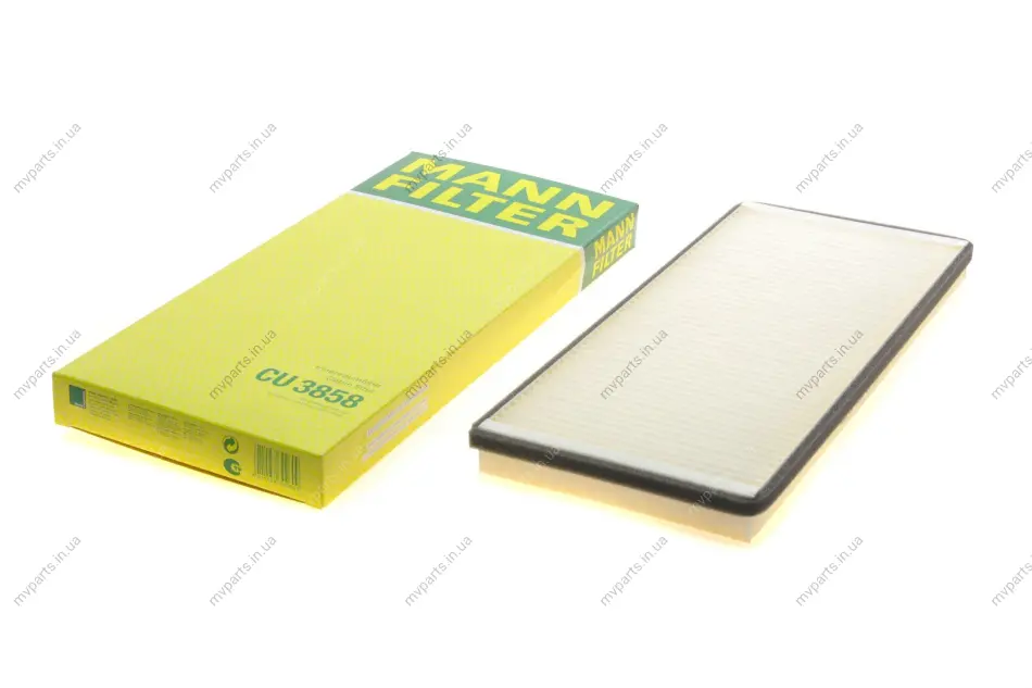 Фільтр салону MB Sprinter/VW LT 96-06 -FILTER CU 3858 MANN CU-3858 (фото 1)