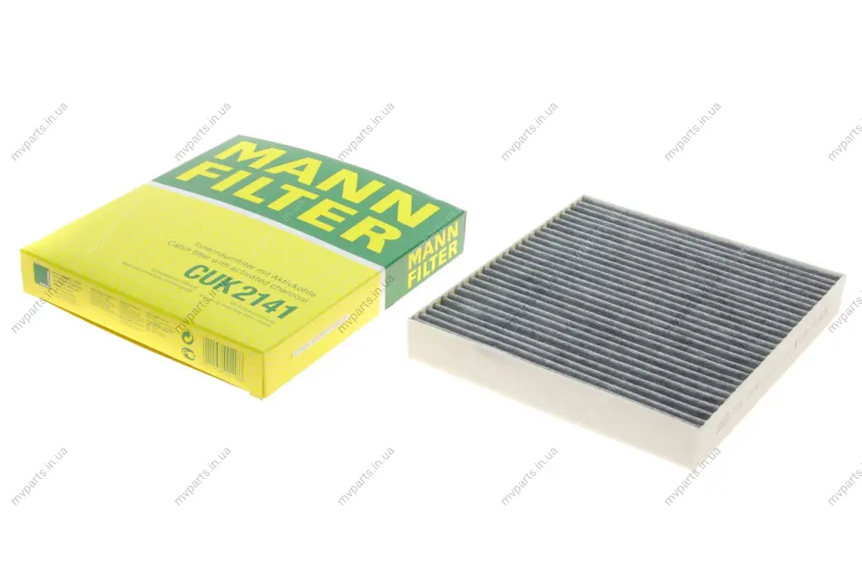 Фільтр салону Citroen C4 12-/Mitsubishi L200/Pajero Sport 15-/Lancer/Outlander 07- (вугільний) -FILTER CUK 2141 MANN CUK-2141 (фото 1)