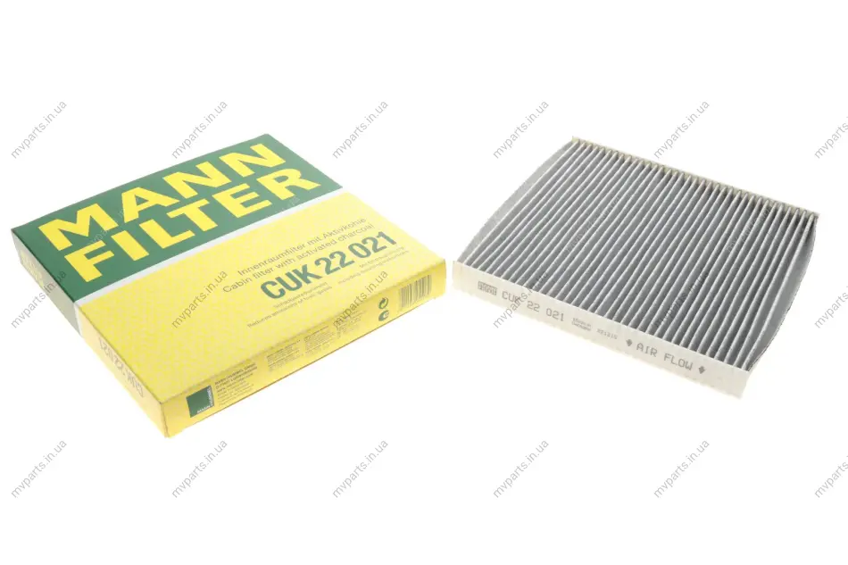 Фільтр салону Renault Twingo/Smart Fortwo 14-(вугільний) -FILTER CUK 22 021 MANN CUK-22-021 (фото 1)