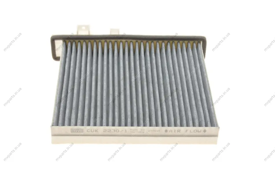 Фільтр салону Mitsubishi Pajero 00- (вугільний) -FILTER CUK 2230/1 MANN CUK-2230-1 (фото 1)