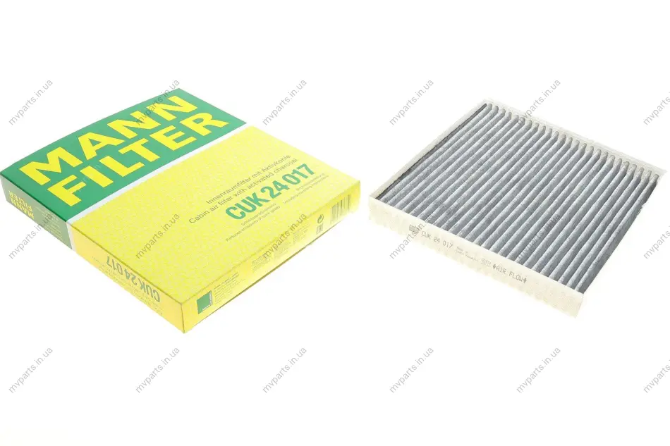 Фільтр салону Kia Sorento 14-/Toyota C-HR 16- (вугільний) -FILTER CUK 24 017 MANN CUK-24-017 (фото 1)