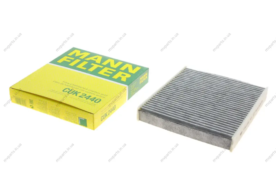 Фільтр салону Ford Focus 1.6i-2.0TDCI 04- (вугільний) -FILTER CUK 2440 MANN CUK-2440 (фото 1)