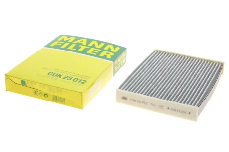 Фільтр салону Dacia Dokker/Lodgy/Renault Zoe 12- (вугільний) -FILTER CUK 25 012 MANN CUK-25-012