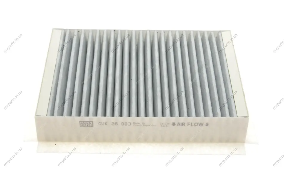 Фільтр салону Jaguar S-Type 99-08 (вугільний) -FILTER CUK 26 003 MANN CUK-26-003 (фото 1)
