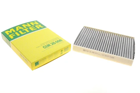 Фільтр салону VW Up/Load Up 11- (вугільний) -FILTER CUK 26 006 MANN CUK-26-006