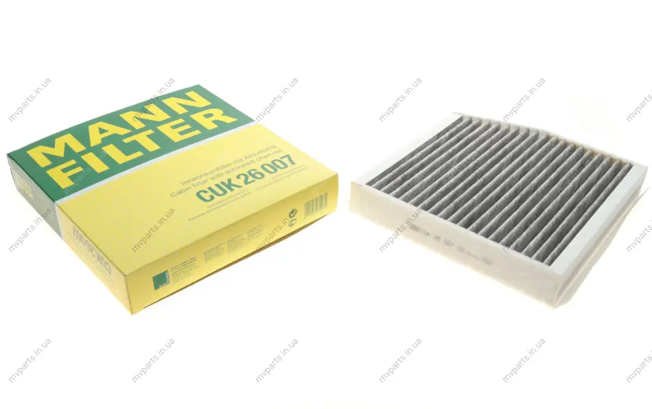 Фільтр салону MB A-class (W176)/B (W246/W242) 11-/Infiniti Q30 15-(вугільний) -FILTER CUK 26 007 MANN CUK-26-007 (фото 1)