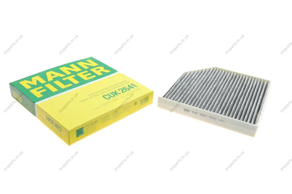 Фільтр салону Audi A6/A7/A8 10- (вугільний) -FILTER CUK 2641 MANN CUK-2641 (фото 1)