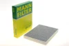 Фільтр салону VW T5 03-15/T6 15-/Porsche Cayenne 02-10/Audi Q7 06-15 (вугільний) -FILTER CUK 2842 MANN CUK-2842 (фото 1)