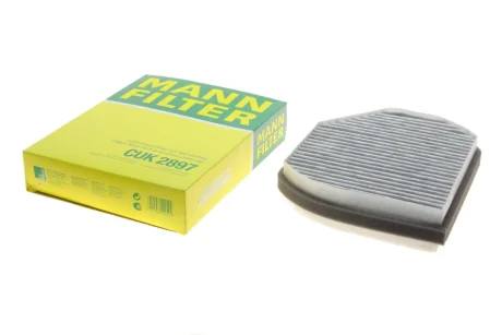 Фільтр салону MB E-class (W210)/C-class (W202) 95-02 (вугільний) -FILTER CUK 2897 MANN CUK-2897