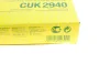 Фільтр салону Citroen C2/C3/C4/Peugeot 307/308 00- (вугільний) -FILTER CUK 2940 MANN CUK-2940 (фото 6)