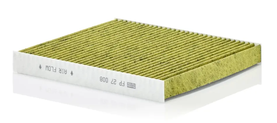 Фільтр салону Jeep Grand Cherokee/Dodge Durango 11- (вугільний/антибактеріальний) -FILTER FP 27 008 MANN FP-27-008 (фото 1)