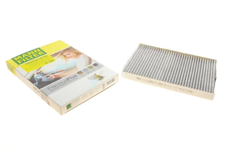 Фільтр салону VW Caddy II/Golf III/Skoda Octavia -10 (вугільний/антибактеріальний) -FILTER FP 2882 MANN FP-2882