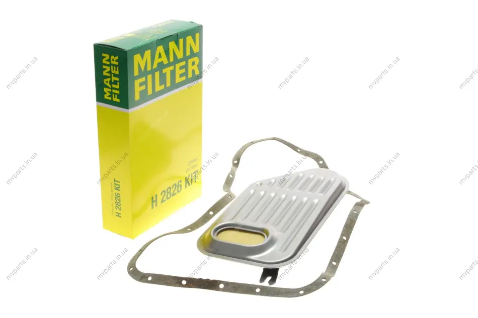 Фільтр АКПП Audi A4/A6 1.8-3.0 TDI 94-08 -FILTER H 2826 KIT MANN H-2826-KIT (фото 1)