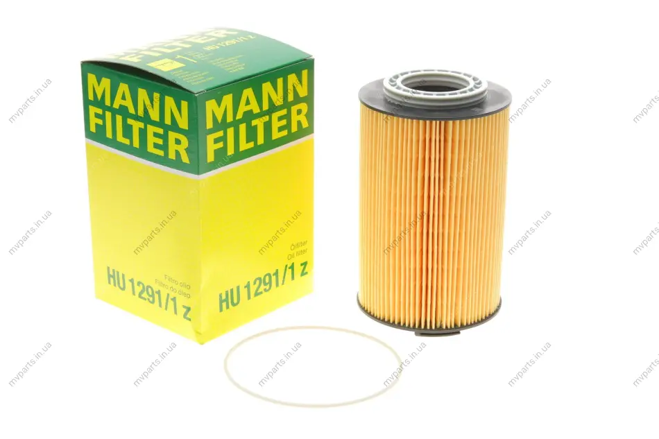 Фільтр масляний Man Lions/TGS 10.5-12.5 06- -FILTER HU 1291/1 Z MANN HU-1291-1-Z (фото 1)