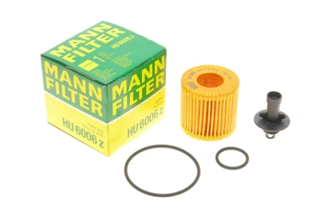 Фільтр масляний Toyota Rav4/Avensis/Land Cruiser 1.6i-2.8D 08- -FILTER HU 6006 Z MANN HU-6006-Z