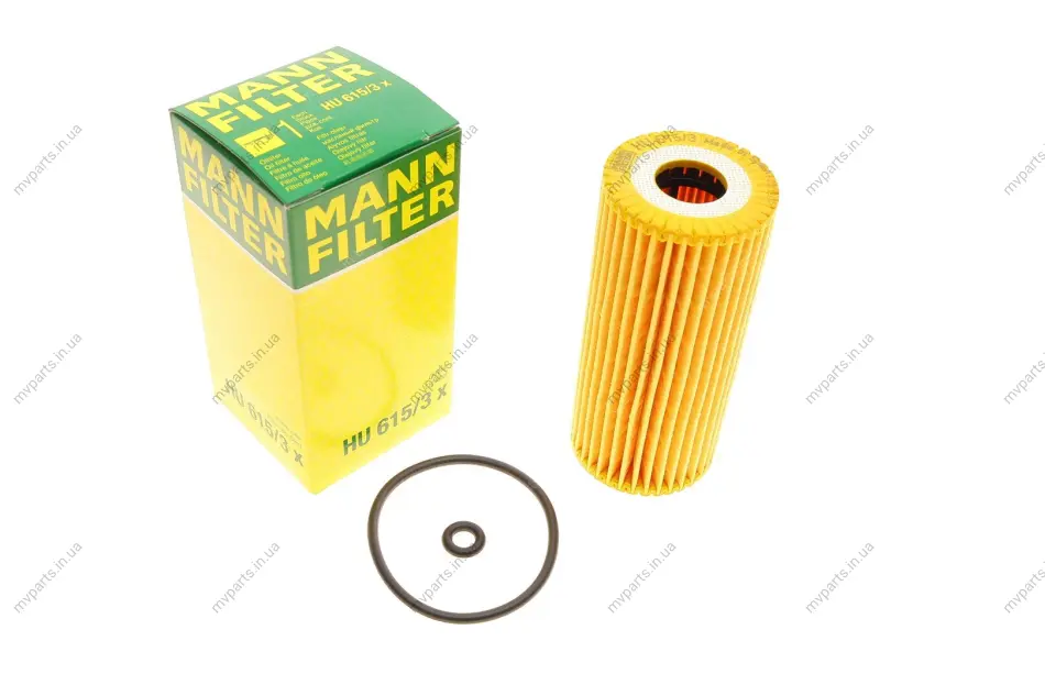 Фільтр масляний MB (W168) 97-05 (дизель) -FILTER HU 615/3 X MANN HU-615-3-X (фото 1)