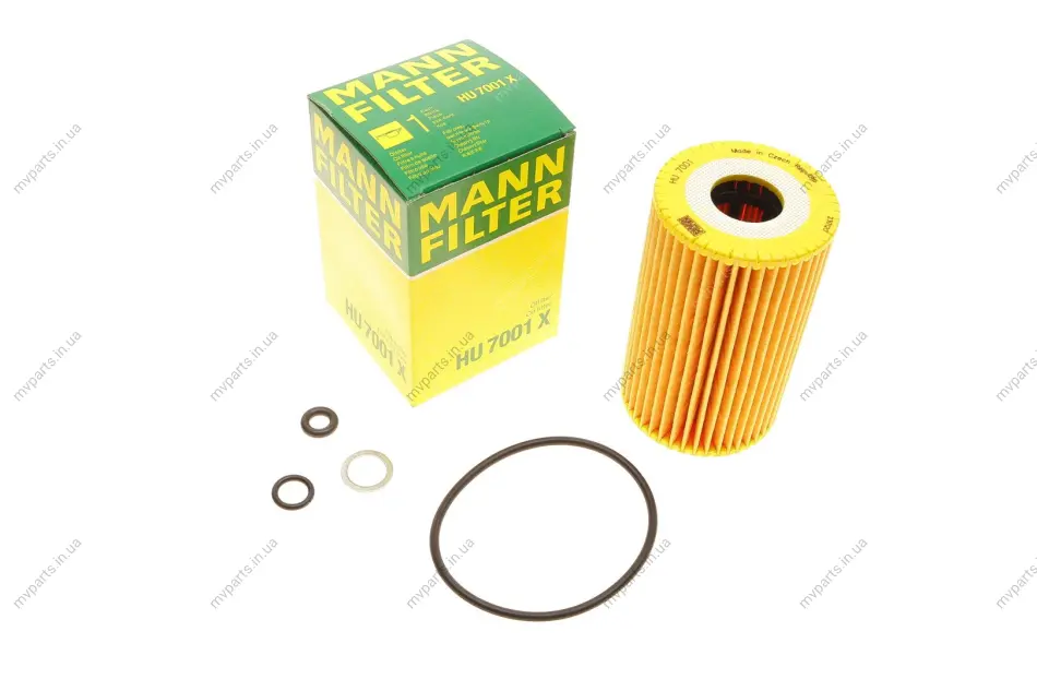 Фільтр масляний Kia Ceed 1.6CRDi 06- -FILTER HU 7001 X MANN HU-7001-X (фото 1)