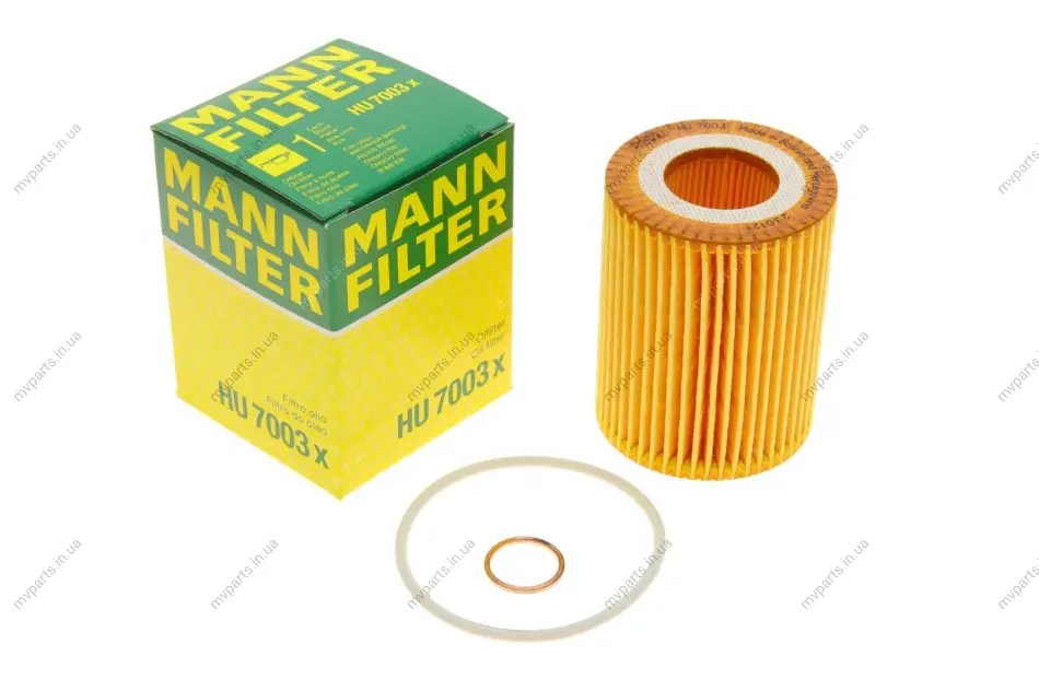 Фільтр масляний BMW 3 (F30/F31) 316/320i12- N13 -FILTER HU 7003 X MANN HU-7003-X (фото 1)
