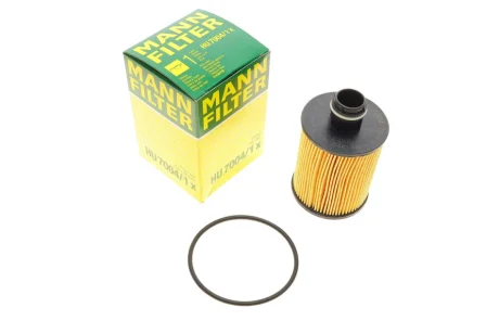 Фільтр масляний Opel Astra/Insignia 2.0CDTi/Combo 1.3-2.0CDTi 10- -FILTER HU 7004/1 X MANN HU-7004-1-X