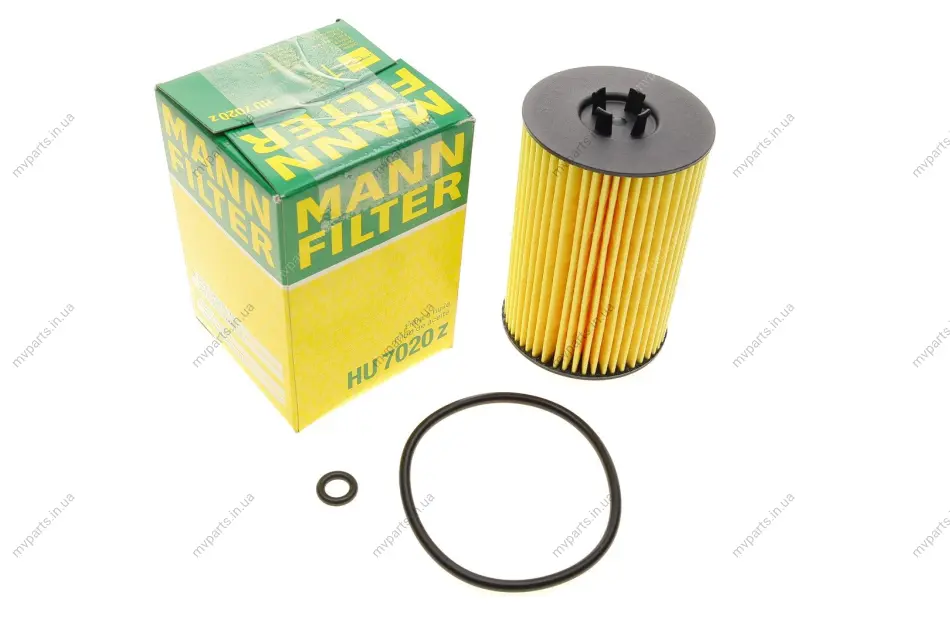 Фільтр масляний Audi/Seat/Skoda/VW 1.2/1.6D/2.0D 08- -FILTER HU 7020 Z MANN HU-7020-Z (фото 1)