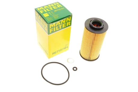 Фільтр масляний Hyundai Accent/i30/Elantra 1.1/1.5/1.6CRDi 05- -FILTER HU 712/10 X MANN HU-712-10-X