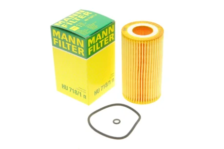 Фільтр масляний Opel Omega B/Vectra B/Astra G 2.0/2.2DTI -FILTER HU 718/1 N MANN HU-718-1-N