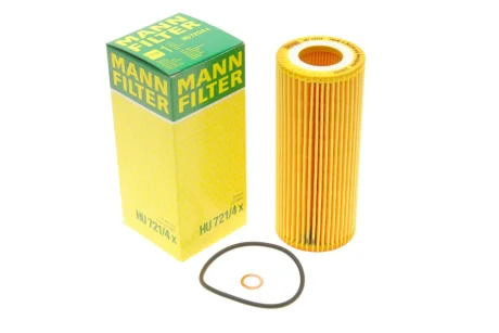 Фільтр масляний BMW 3 (E46/E90) /5 (E60/E61)/7 (E65-67) 2.5-3.5d M57 D30 -FILTER HU 721/4 X MANN HU-721-4-X