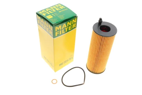 Фільтр масляний BMW 3 (E90) 320D 07- N47/N57 -FILTER HU 721/5 X MANN HU-721-5-X