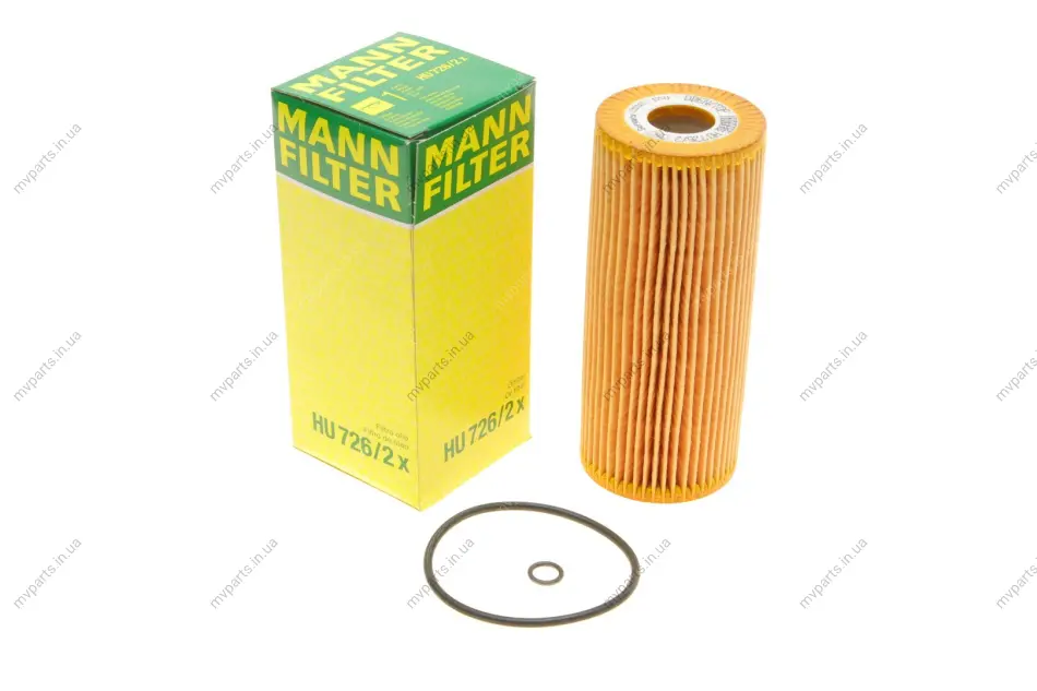 Фільтр масляний VW LT 96-/Crafter 06- 2.5TDI -FILTER HU 726/2 X MANN HU-726-2-X (фото 1)