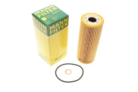 Фільтр масляний MB (W124 280E/W124 300-24V) 89- -FILTER HU 727/1 X MANN HU-727-1-X