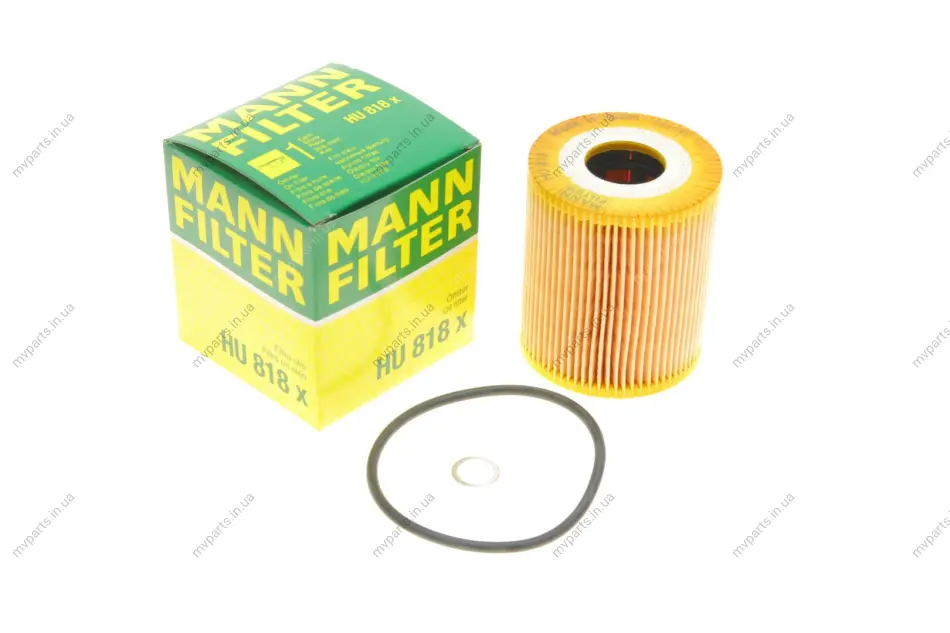 Фільтр масляний BMW 3 (E46)/5 (E39)/7 (E38) 3.0D 94-07 (M57) -FILTER HU 818 X MANN HU-818-X (фото 1)