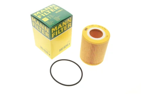 Фільтр масляний Citroen C5/Peugeot 407 3.0HDI 09-/Land Rover Discovery/Range Rover Sport 3.0TD 09- -FILTER HU 826 X MANN HU-826-X