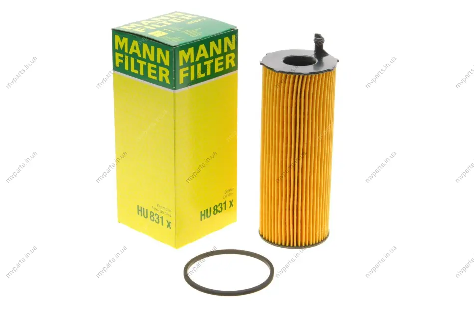 Фільтр масляний Audi A4/A6/A8/Q7 2.7-4.2 TDI 03- -FILTER HU 831 X MANN HU-831-X (фото 1)