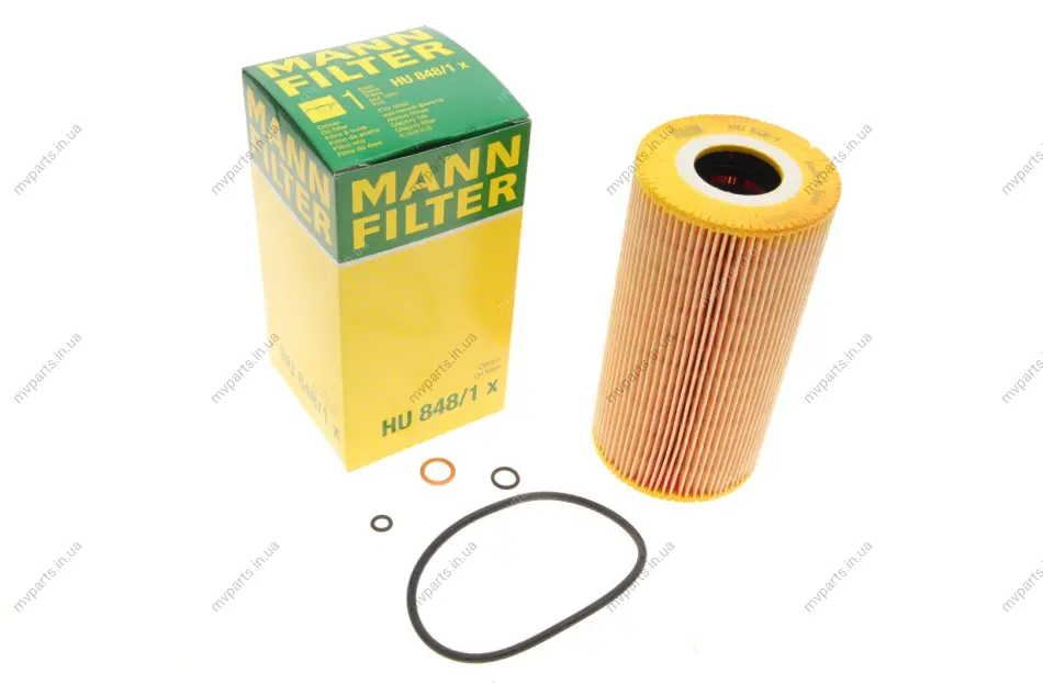 Фільтр масляний Opel Omega 2.5TD 94-03 -FILTER HU 848/1 X MANN HU-848-1-X (фото 1)