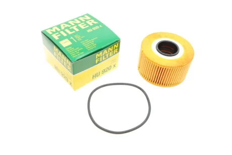 Фільтр масляний Ford Transit 2.0DI/TDCi/2.4DI/TDCi 00-06/Mondeo 2.0-2.2TDCi 00-07 -FILTER HU 920 X MANN HU-920-X