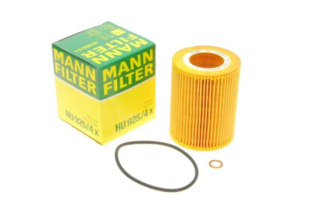 Фільтр масляний BMW 3 (E36/E46)/ 5 (E39/E60/E61)/ 7 (E38/E65/E66/E67) 2.0-3.0 91-08 (M50/M52/M54) -FILTER HU 925/4 X MANN HU-925-4-X