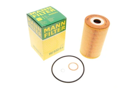 Фільтр масляний MB OM314/364 77- -FILTER HU 932/4 X MANN HU-932-4-X