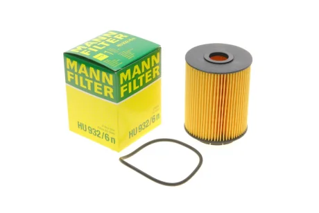 Фільтр масляний Audi A6/A8/VW Passat/T4/T5 2.8-4.2 VR6 03-09 -FILTER HU 932/6 N MANN HU-932-6-N